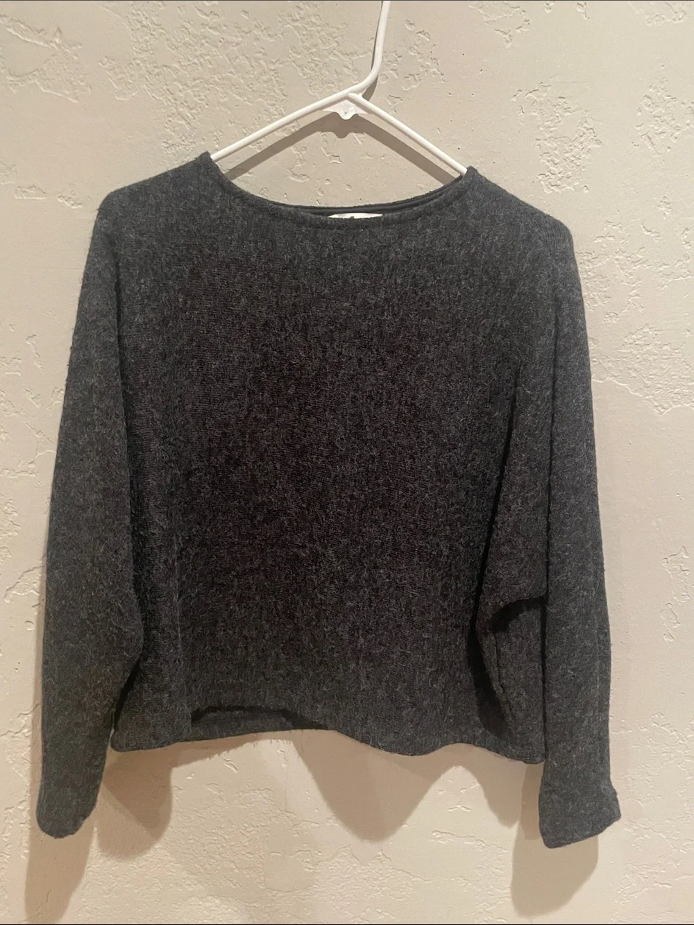 H&M Cropped Batwing Sweater- Sz Small